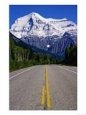Road Leading to Mt. Robson, Rocky Mountains, Mt. Robson Provincial Park, Canada Scenic Streets & Roadways