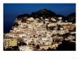Pastel Coloured Houses on Island, Capri, Italy