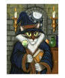 Merlin The Magician as a Cat