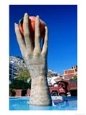 Statue of Hand Holding Orange in Kumluca, Finike, Turkey