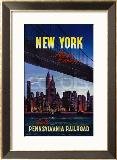 New York by Pennsylvania Railroad