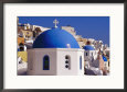 Chapel with Blue Dome Roof, Oia, Santorini, Greece