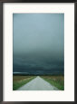 Spring Storm Blows in across a Gravel Road