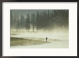 Fishermen in the Morning Mist on the Madison River