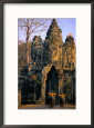 Elephants Outside the South Gate at Angkor Thom, Angkor, Cambodia