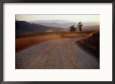 Road Between Lower Loteni and Himeville in the Southern Drakensberg Ranges, South Africa