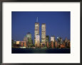 Hudson River and Manhattan Skyline, NYC New York World Trade Center