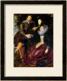 Self Portrait with Isabella Brandt, His First Wife, in the Honeysuckle Bower, circa 1609
