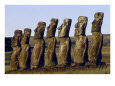 Ahu Akivi, Easter Island, Chile