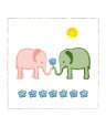 Floral Elephants