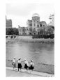 Bomb Dome and Schoolchildren, Hiroshima, Japan