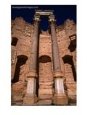 The Huge Columns of the Severan Basilica in Leptis Magna, Libya