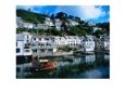 Houses and Fishing Harbour, Polperro, United Kingdom