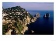 Rocky Coastline and Isola Faraglioni Offshore Rocks from Gardens of Augustus, Capri, Italy