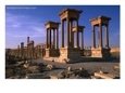 Ancient 1St-2Nd Century Tetrapylon in Palmyra, Palmyra, Hims, Syria