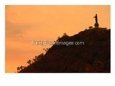 Christ Statue at Dusk, Dili, East Timor Christianity Jesus