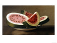 Still Life with Watermelon, American School (19th Century)