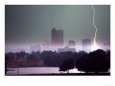Lighting Strikes in Downtown Denver Natural Phenomena & Weather Lightning