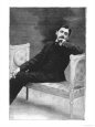 Marcel Proust on a Sofa, circa 1900, Published in "L