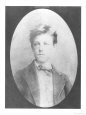 Portrait of Arthur Rimbaud, circa 1870 Figurative Portraits