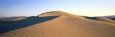 Panoramic View of Sand Dunes in the Desert, Cadiz Dunes, Mojave Desert, USA