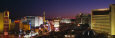 Buildings Lit Up at Night, Las Vegas, Nevada, USA