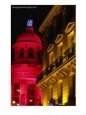 Galleries Lafayette Lit Up at Night for Christmas, Paris, France