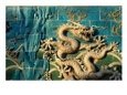 Detail of the Nine Dragon Screen in Beihai Park, Beijing, China