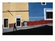Man Walking Up Street, Real Del Monte, Hidalgo, Mexico