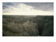 A Storm Moves over Sheep Mountain Table in Badlands National Park