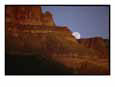 Moonrise over the Grand Canyon