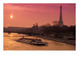 Eiffel Tower at Sunset