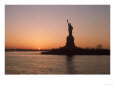 Statue of Liberty at Sunset, NYC, NY