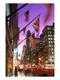 NYC, Fifth Avenue Flags Scenic Streets & Roadways