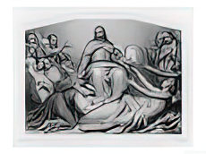 Jesus of Nazareth Depicted as Christ the Consolator