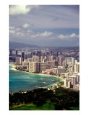 Waikiki Beach and Honolulu from Diamond Head