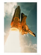 Space Shuttle Lifting Off