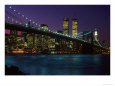 Brooklyn Bridge and Lower Manhattan, NY