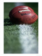 Footballs on Yard Line