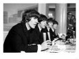 The Beatles During a Press Conference after Receiving Their Mbe