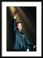 Jim Kerr of Simple Minds Waves at the Scotland Rocks for Kosovo Concert, May 1999