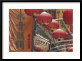 Colorful Lanterns and Banners on Nanjing Road, Shanghai, China