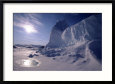 Iceberg and Meltwater Pool, Baffin Island, Nunavut, CA
