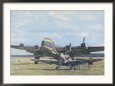 Messerschmitt 109 Poses Before the British Short Stirling Bomber It Brought Down