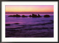 Sunset at Oregon Coast, Bandon, OR