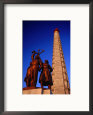 Juche Tower and Statue, P