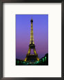 Eiffel Tower at Night Paris, France