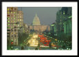The U.S. Capitol Building Viewed from Pennsylvania Avenue at Twilight