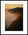 Aerial View of Waves Upon the Coast of Californias King Range