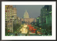 The U.S. Capitol Building Viewed from Pennsylvania Avenue at Twilight